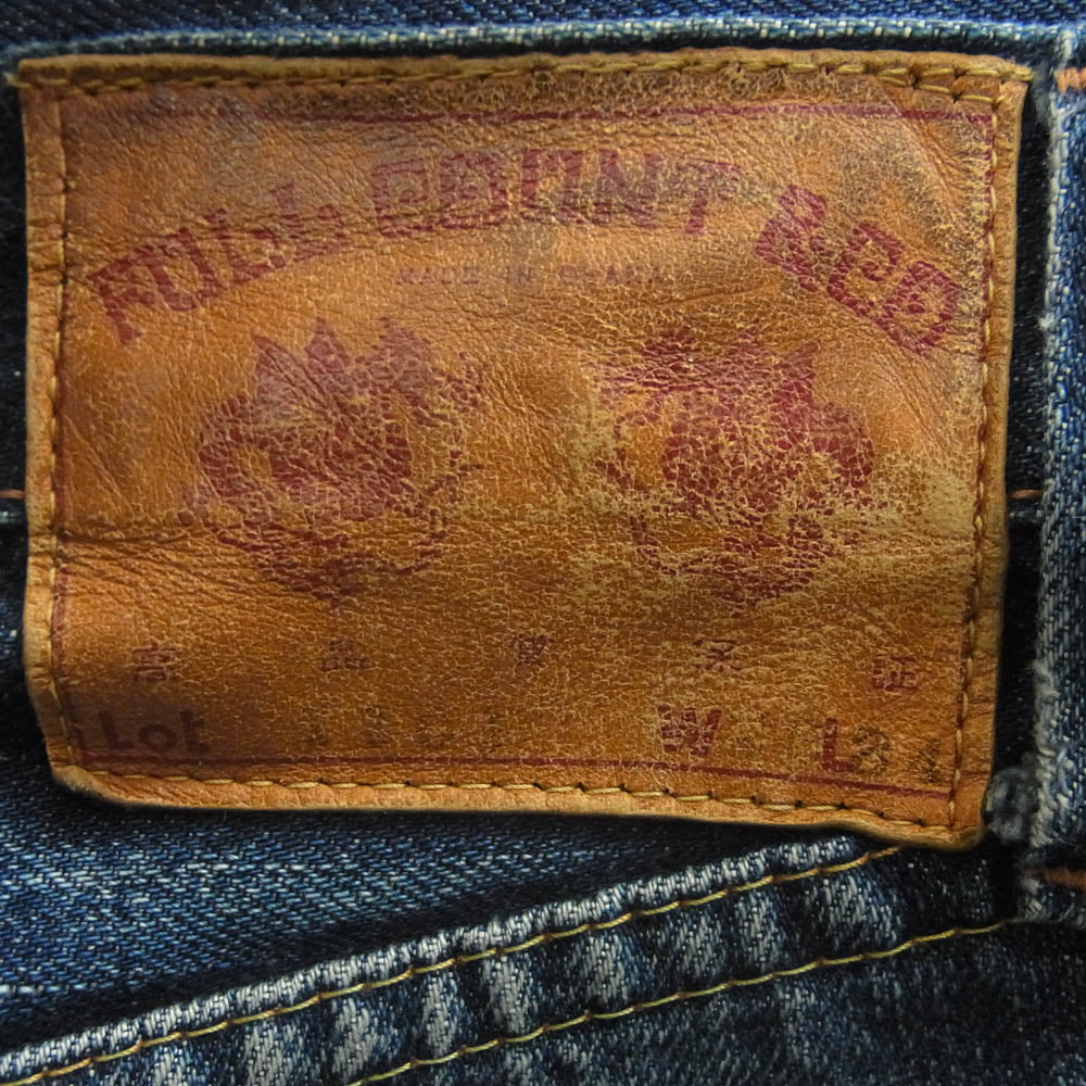 FULLCOUNT フルカウント Lot1101 13.7oz STRAIGHT ボタンフライ ストレート デニム 日本製 インディゴブルー系 L34【中古】