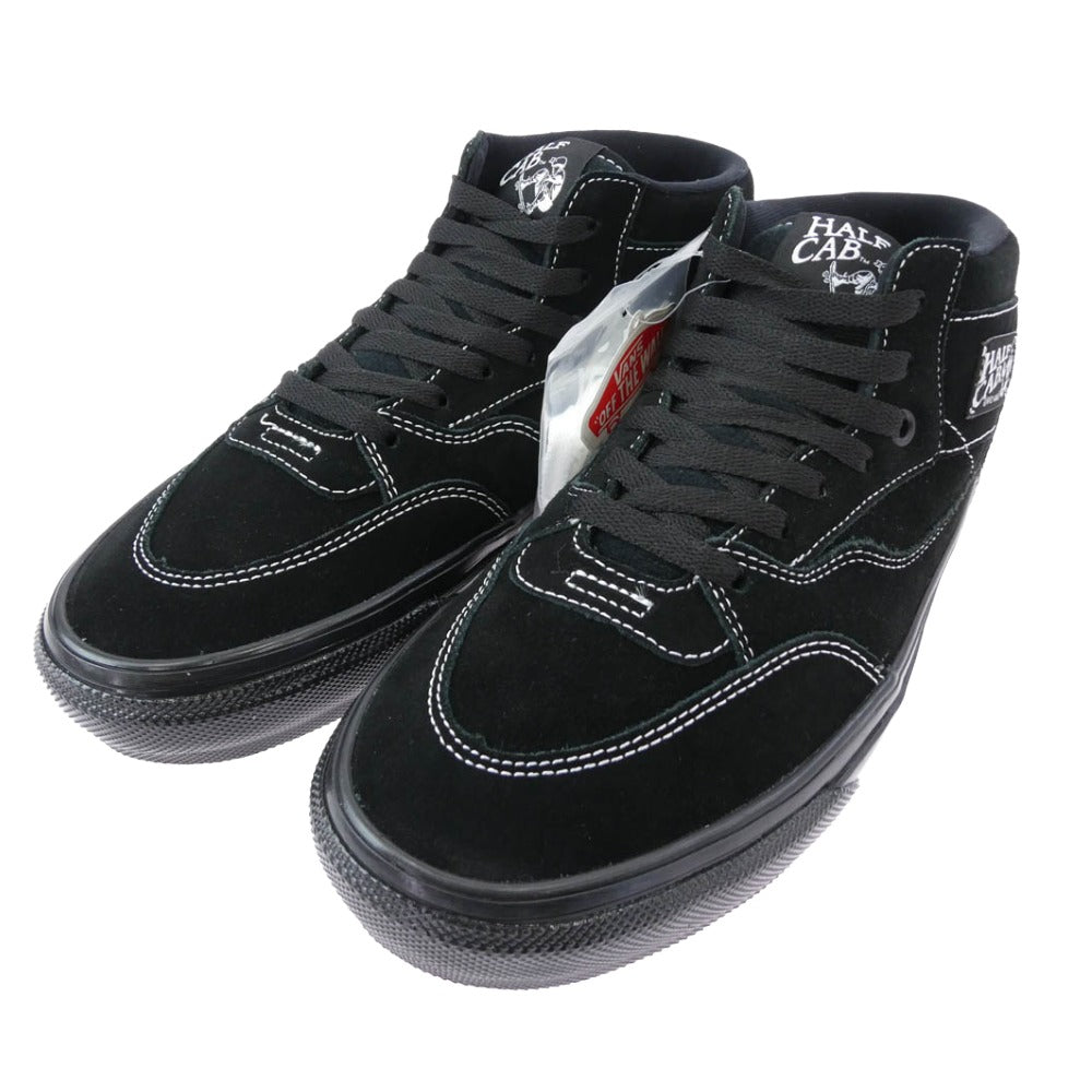 Supreme シュプリーム 21AW × VANS ヴァンズ Half Cab ハーフ キャブ スニーカー ブラック系 28cm【極上美品】【中古】