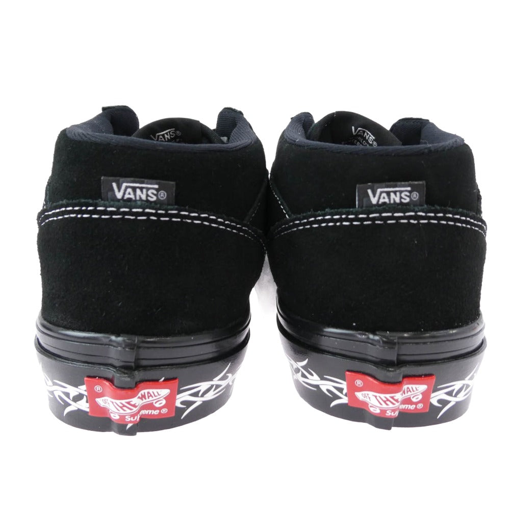 Supreme シュプリーム 21AW × VANS ヴァンズ Half Cab ハーフ キャブ スニーカー ブラック系 28cm【極上美品】【中古】