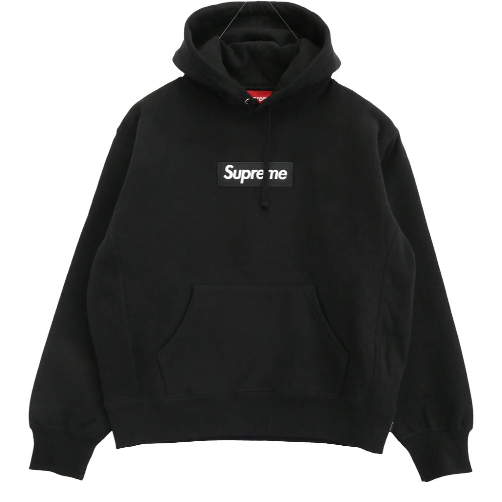 Supreme シュプリーム 25AW Box logo hooded sweatshirt ボックスロゴ フーデッド スウェットシャツ フーディー パーカー ブラック系 S【極上美品】【中古】