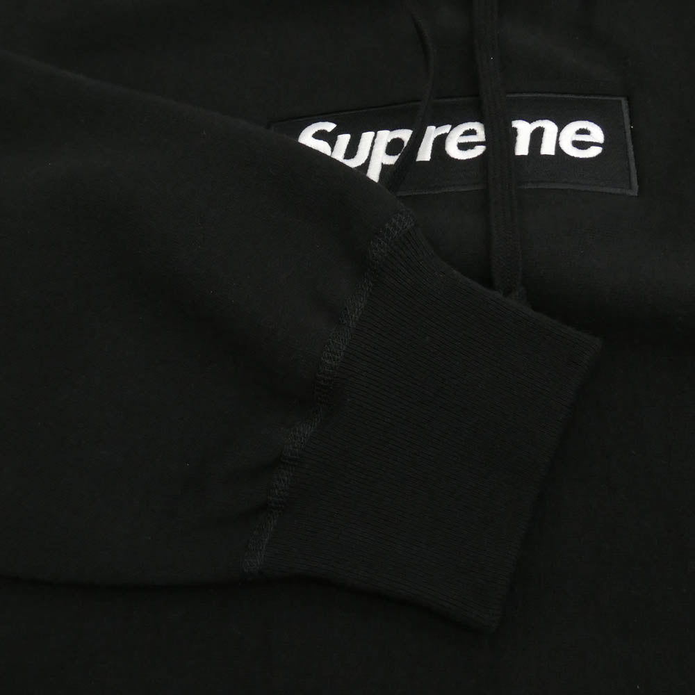 Supreme シュプリーム 25AW Box logo hooded sweatshirt ボックスロゴ フーデッド スウェットシャツ フーディー パーカー ブラック系 S【極上美品】【中古】