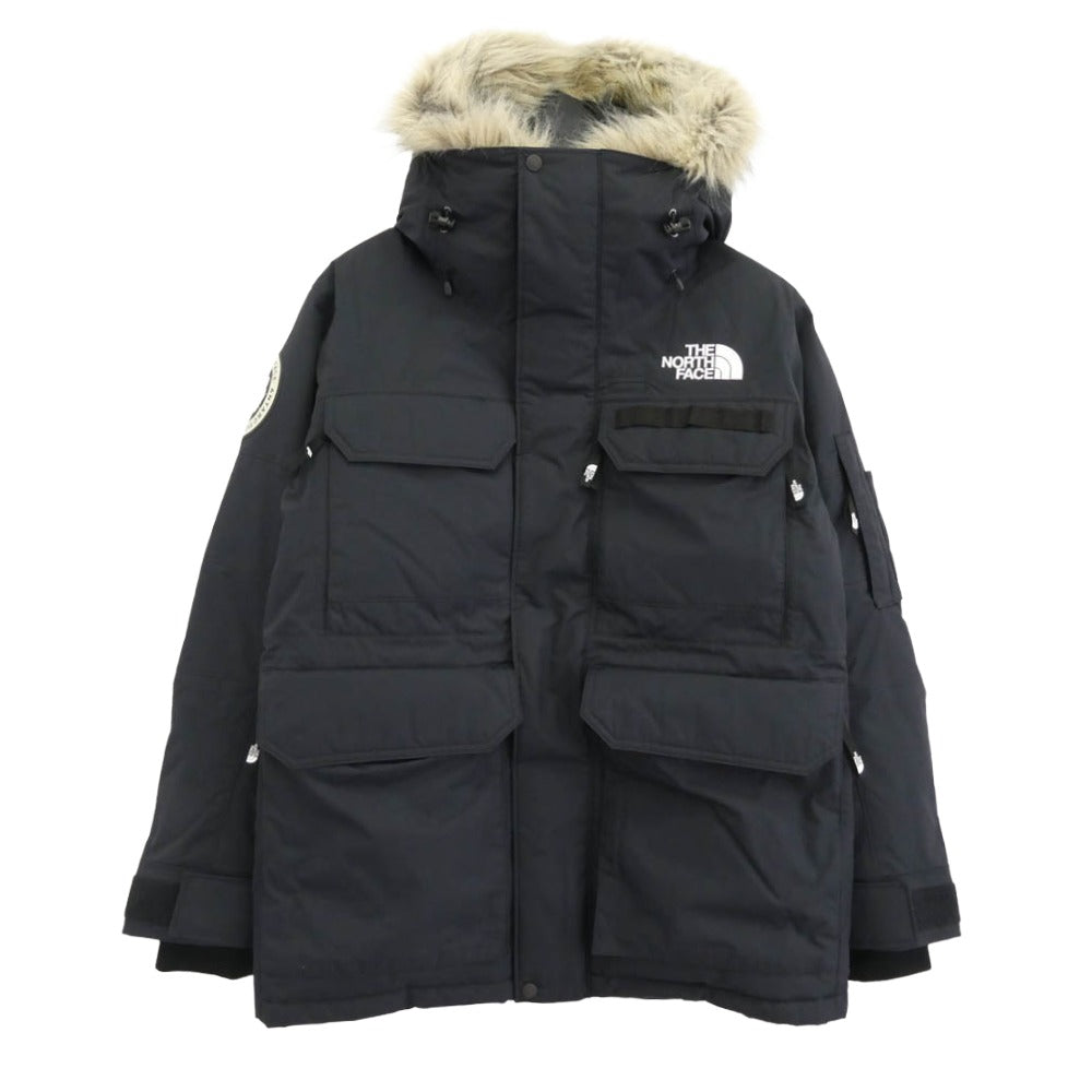 THE NORTH FACE ノースフェイス 25AW ND92525 サザンクロスパーカ ファーフード ダウン コート ジャケット ブラック系 L【美品】【中古】