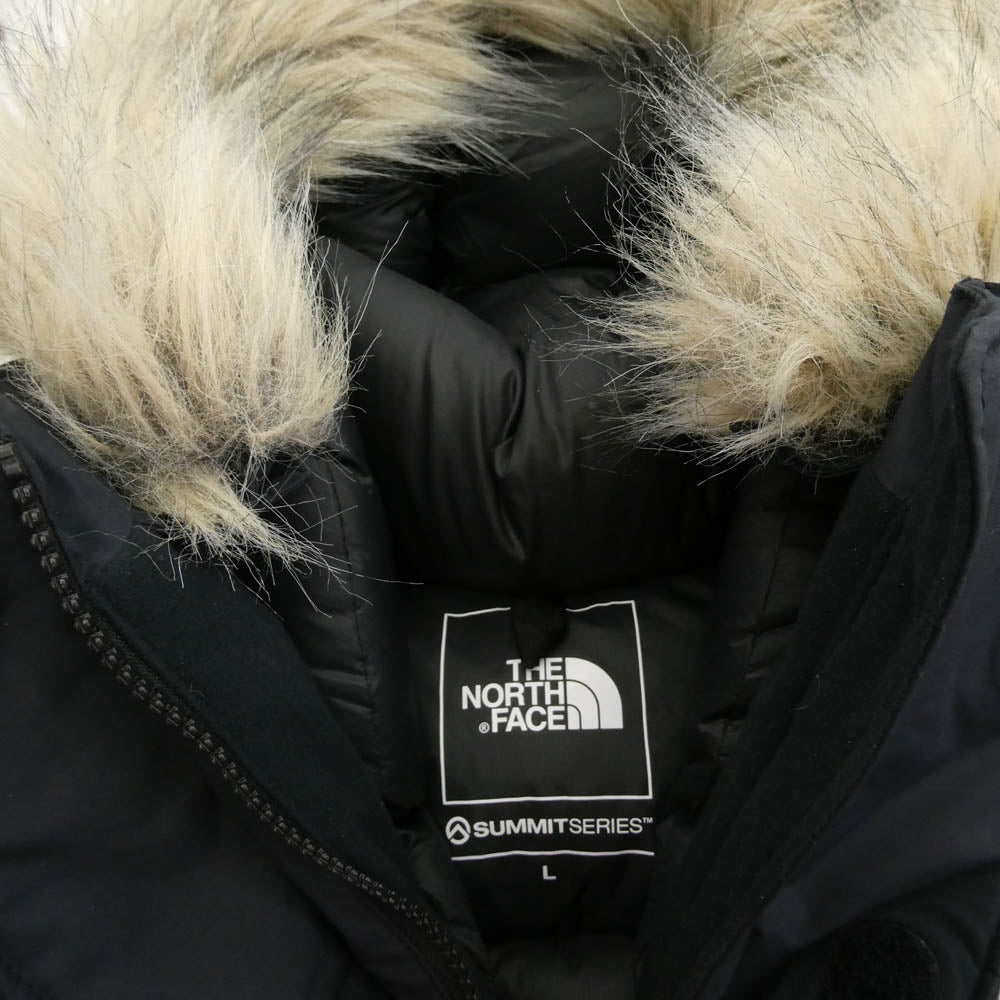 THE NORTH FACE ノースフェイス 25AW ND92525 サザンクロスパーカ ファーフード ダウン コート ジャケット ブラック系 L【美品】【中古】