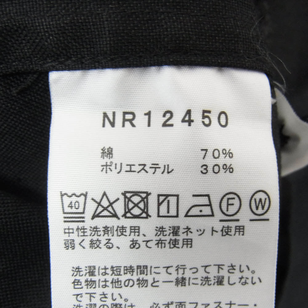 THE NORTH FACE ノースフェイス NR12450 HALF DOME SH ハーフドーム ボタンダウン ロングスリーブ 長袖 シャツ ブラック系 S【中古】