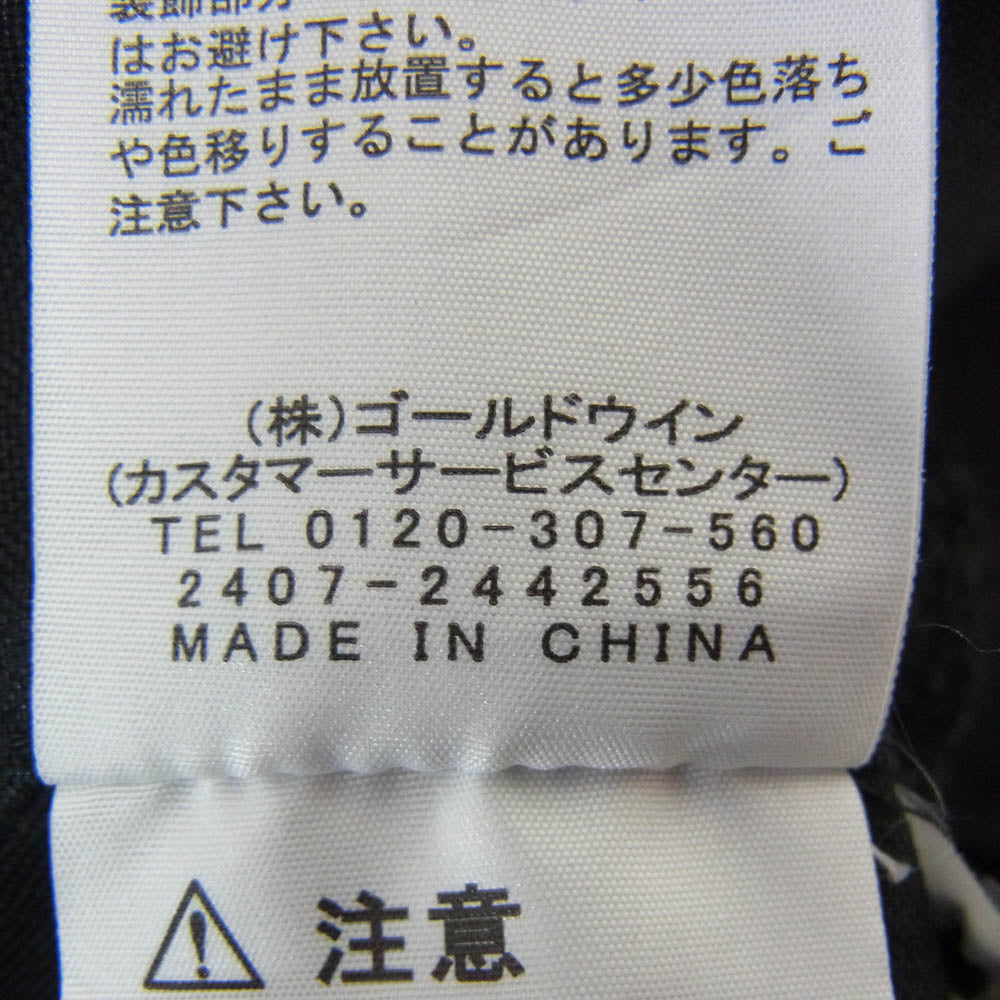 THE NORTH FACE ノースフェイス NR12450 HALF DOME SH ハーフドーム ボタンダウン ロングスリーブ 長袖 シャツ ブラック系 S【中古】