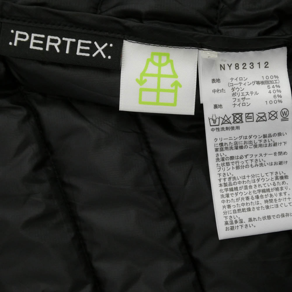 THE NORTH FACE ノースフェイス NY82312 Thunder Jacket サンダー ダウン ジャケット ブラック系 XL【中古】