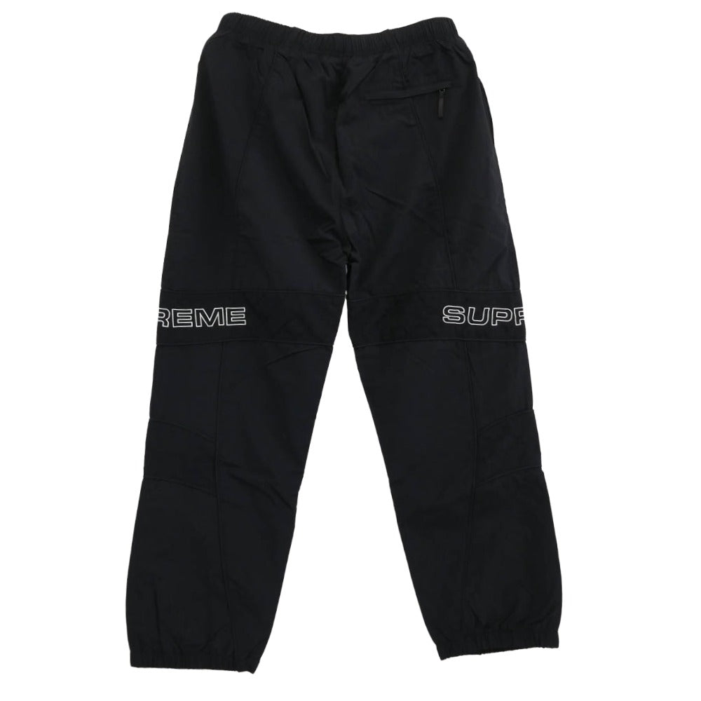 Supreme シュプリーム Jacquard Panel Track Pant ジャカード パネル トラック パンツ ブラック系 M【極上美品】【中古】