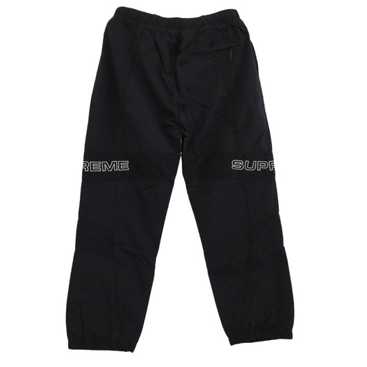 Supreme シュプリーム Jacquard Panel Track Pant ジャカード パネル トラック パンツ ブラック系 M【極上美品】【中古】