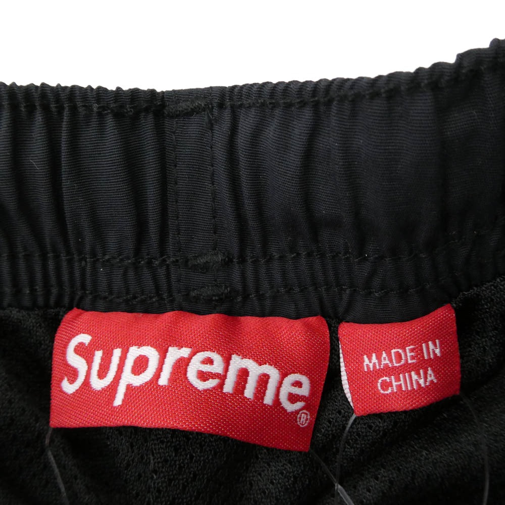 Supreme シュプリーム Jacquard Panel Track Pant ジャカード パネル トラック パンツ ブラック系 M【極上美品】【中古】