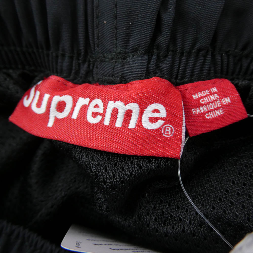 Supreme シュプリーム Spellout Embroidered Track Pant スペルアウト エンブロイダード トラック パンツ ブラック系 M【極上美品】【中古】