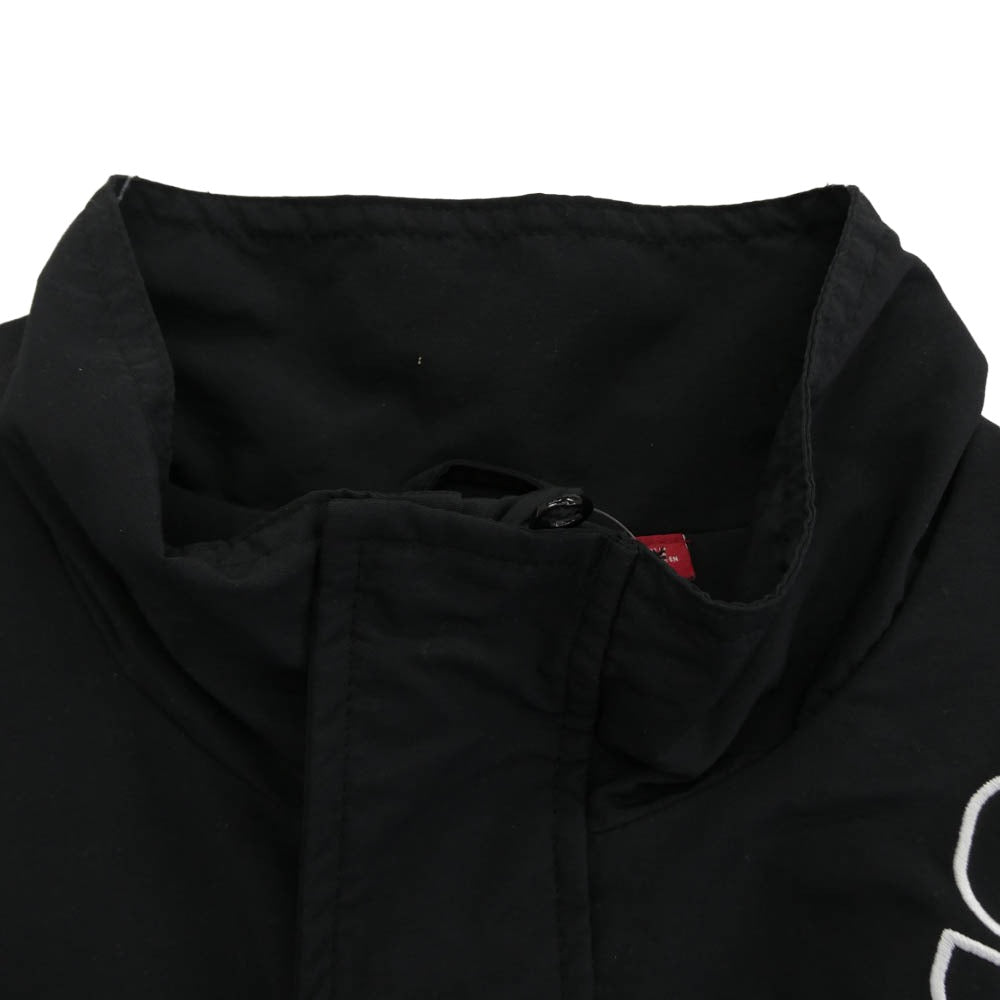 Supreme シュプリーム Spellout Embroidered Track Jacket スペルアウト エンブロイダード トラック ジャケット ブラック系 L【極上美品】【中古】