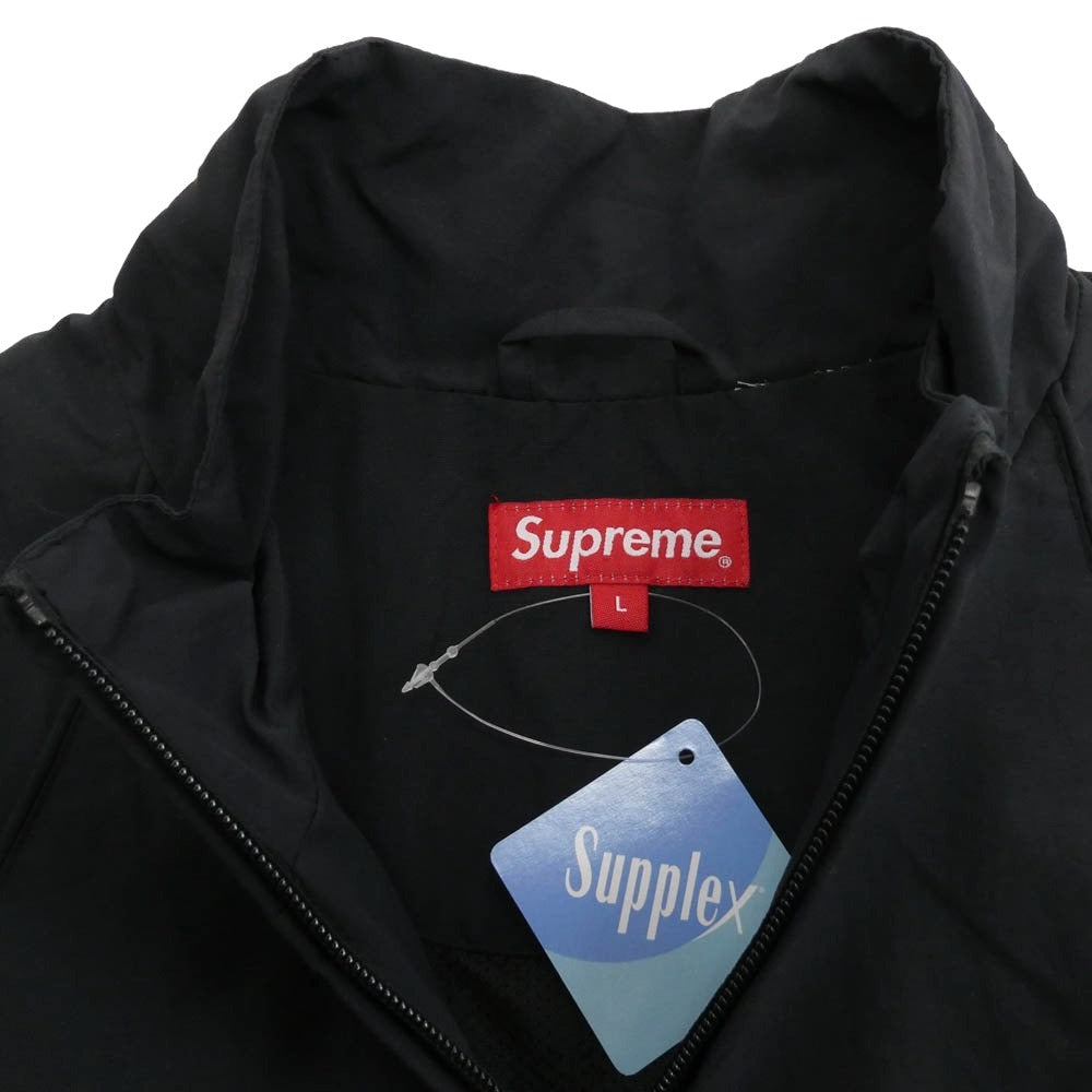 Supreme シュプリーム Jacquard Panel Track Jacket ジャカード パネル トラック ジャケット ブラック系 L【極上美品】【中古】