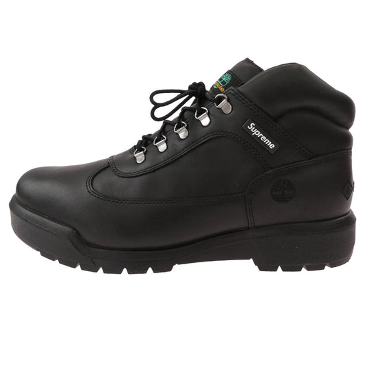 Supreme シュプリーム × Timberland FIELD BOOT GORE-TEX ティンバーランド ゴアテックス フィールド ブーツ ブラック系 30【極上美品】【中古】