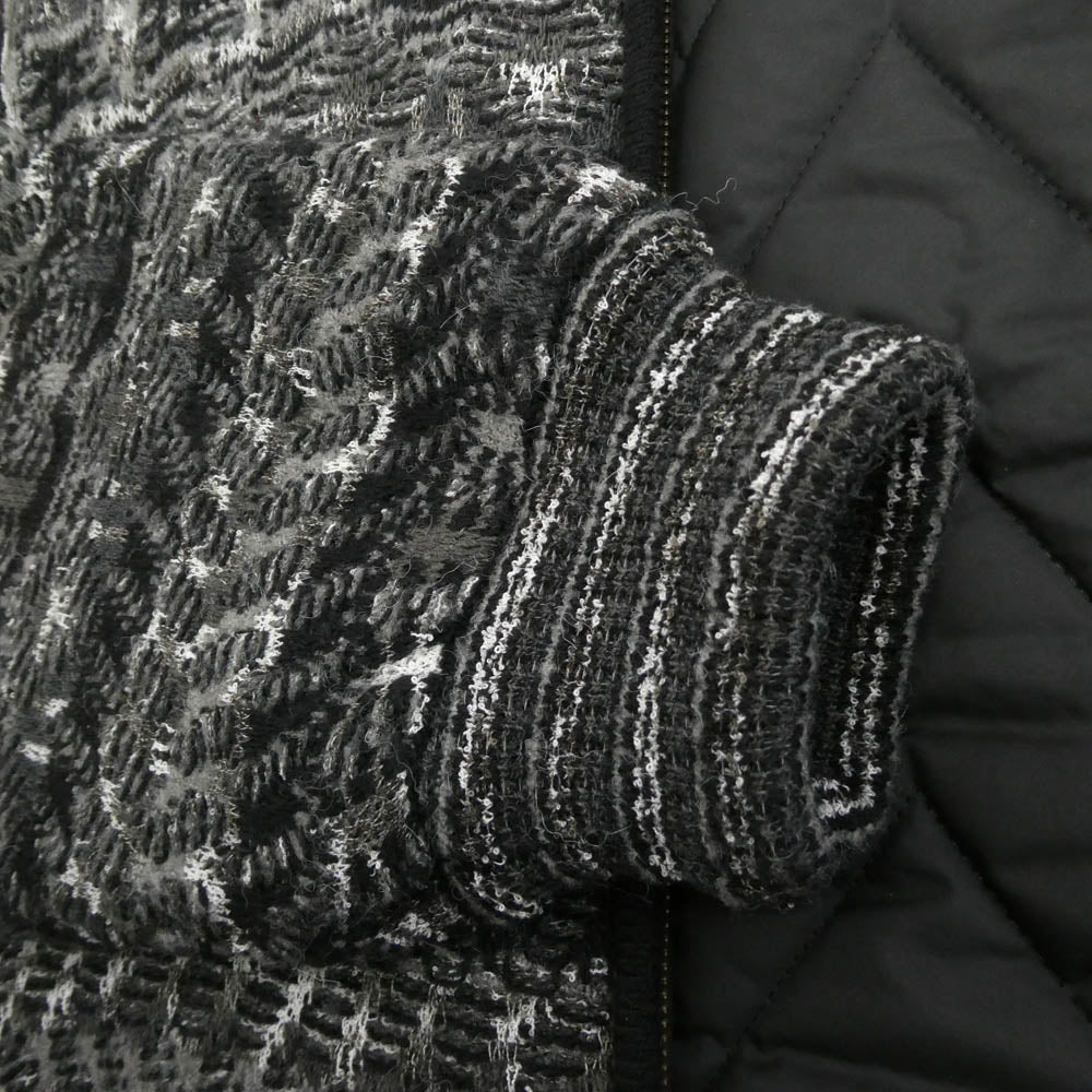 Supreme シュプリーム 21AW Missoni Reversible Knit Jacket ミッソーニ リバーシブル ニット ジャケット ブラック系 グレー系 L【極上美品】【中古】