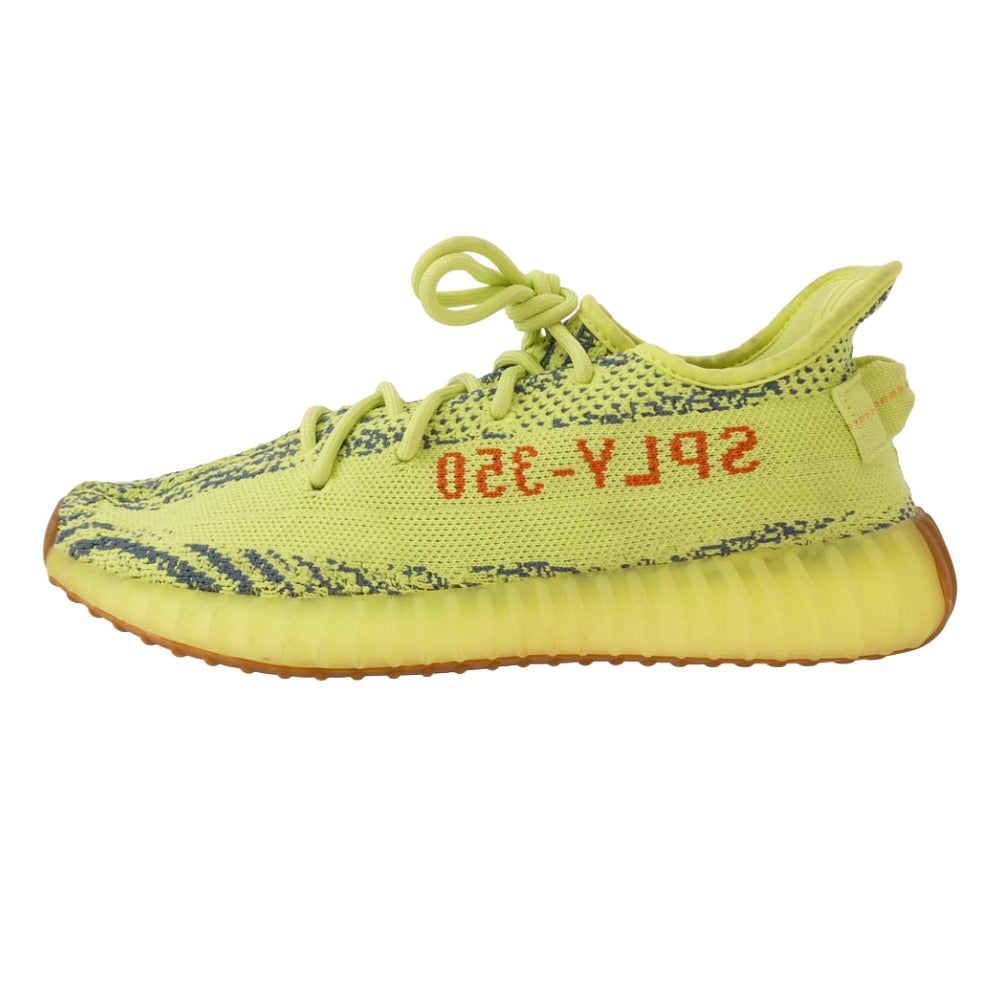 adidas アディダス B37572 YEEZY BOOST 350 V2 SEMIFROZEN イージー ブースト セミフローズン ローカット スニーカー グリーン系 26.0cm【中古】