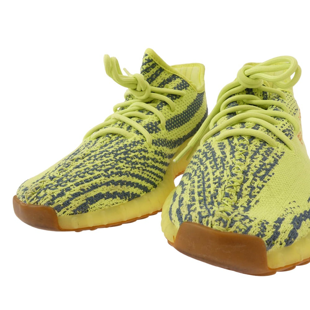 adidas アディダス B37572 YEEZY BOOST 350 V2 SEMIFROZEN イージー ブースト セミフローズン ローカット スニーカー グリーン系 26.0cm【中古】