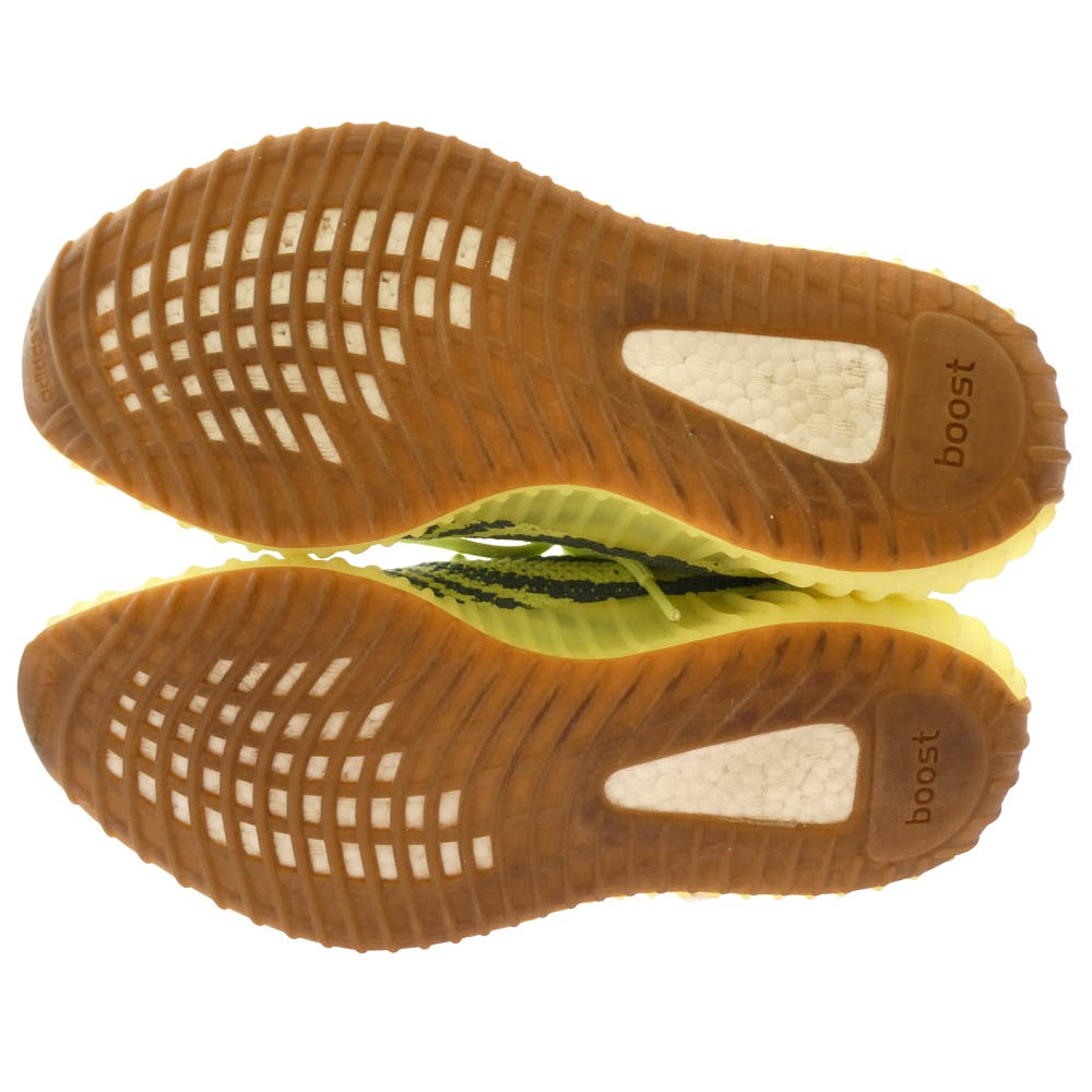 adidas アディダス B37572 YEEZY BOOST 350 V2 SEMIFROZEN イージー ブースト セミフローズン ローカット スニーカー グリーン系 26.0cm【中古】