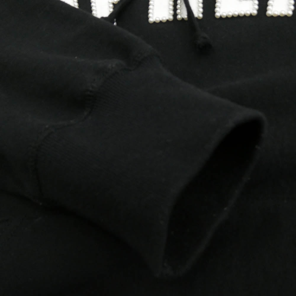 Supreme シュプリーム 21AW PEARL LOGO HOODED SWEATSHIRT パール ロゴ フーデッド スウェットシャツ パーカー ブラック系 S【中古】