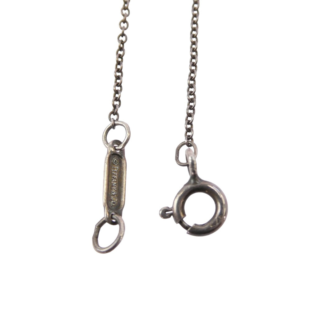 TIFFANY&Co. ティファニー SV925 コンケーブ クロス ネックレス シルバー系【中古】