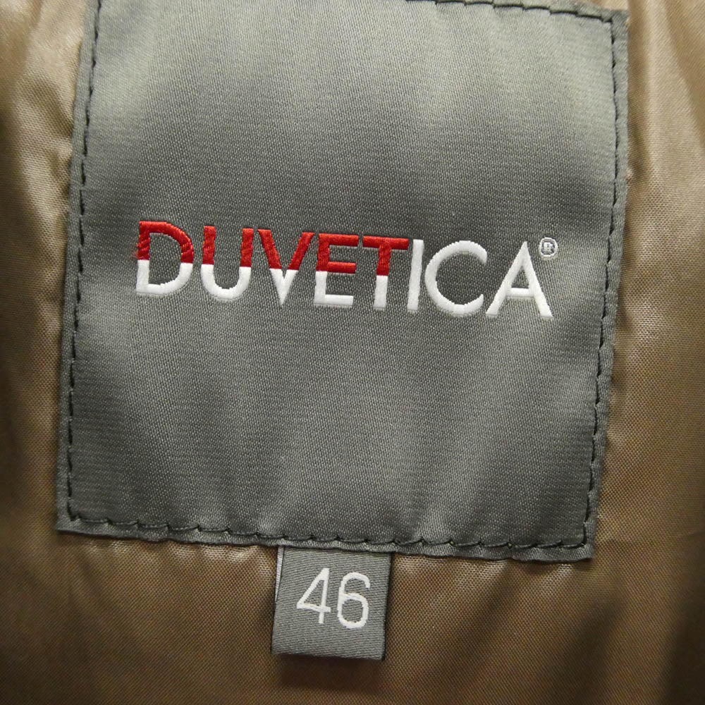 DUVETICA デュベティカ U.2250.00 DIONISIO ディオニシオ ジップ フード ダウン ジャケット ダークネイビー系 46【中古】