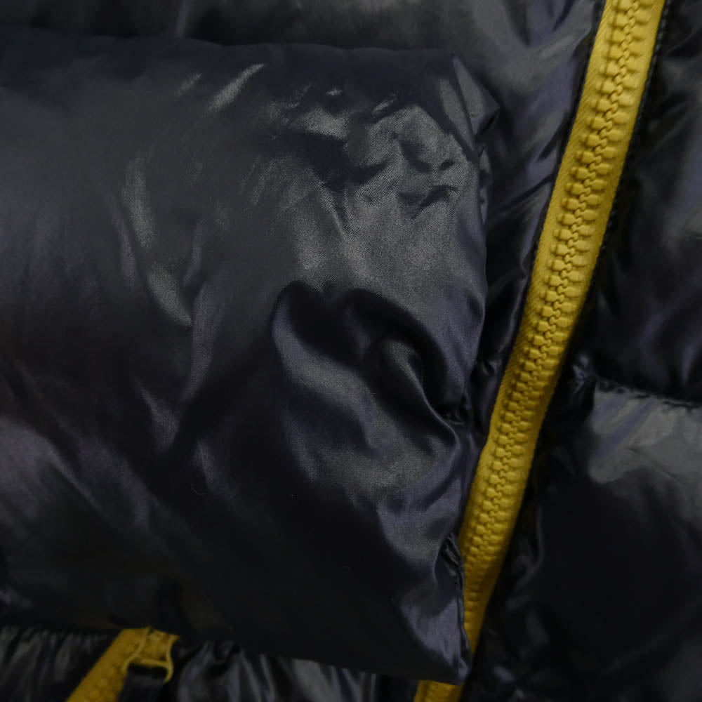 DUVETICA デュベティカ U.2250.00 DIONISIO ディオニシオ ジップ フード ダウン ジャケット ダークネイビー系 46【中古】