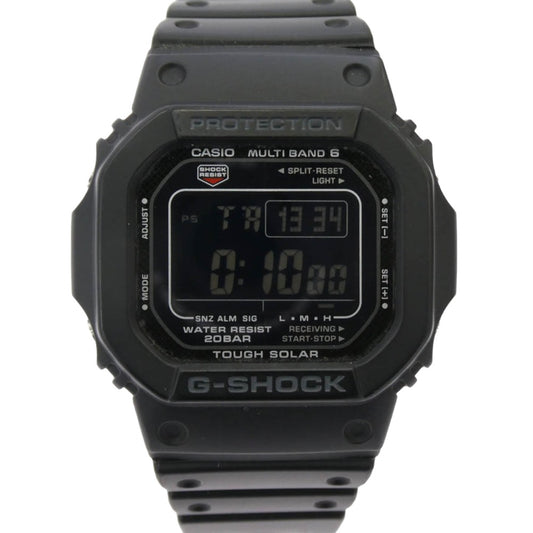 CASIO G-SHOCK カシオ ジーショック GW-M5610UBC-1JF 交換用メタルバンド付き 5600SERIES DIGITAL デジタル 時計 ウォッチ ブラック系【中古】
