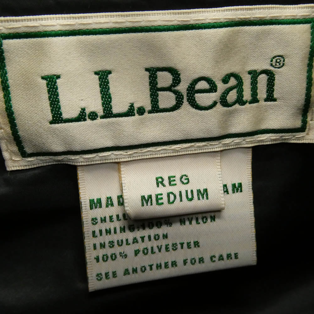 L.L.Bean エルエルビーン 3575-4037 Fairfield Vest フェアフィールド 中綿 ベスト ブラック系 M【中古】