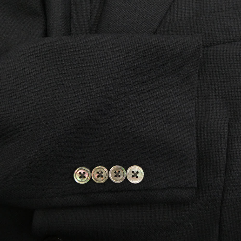 Brooks Brothers ブルックスブラザーズ モヘヤ混 2B テーラード ジャケット ダークネイビー系 44【中古】