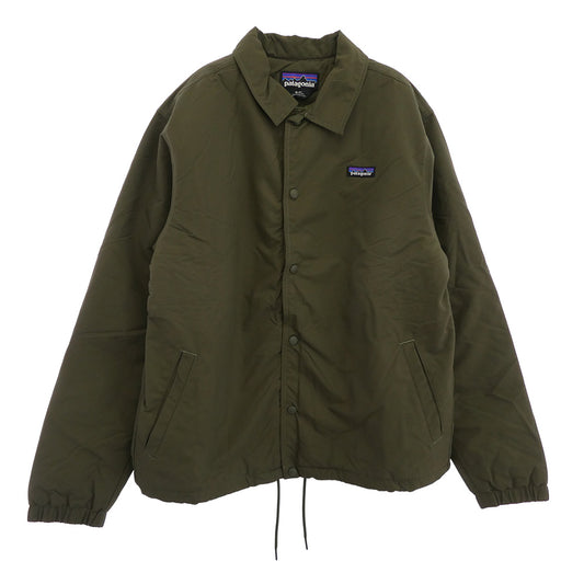 patagonia パタゴニア 23AW 20415 M'S LINED ISTMUS COACHES JKT 内ボア ラインド イスマス コーチ ジャケット ブルゾン カーキ系 M【中古】