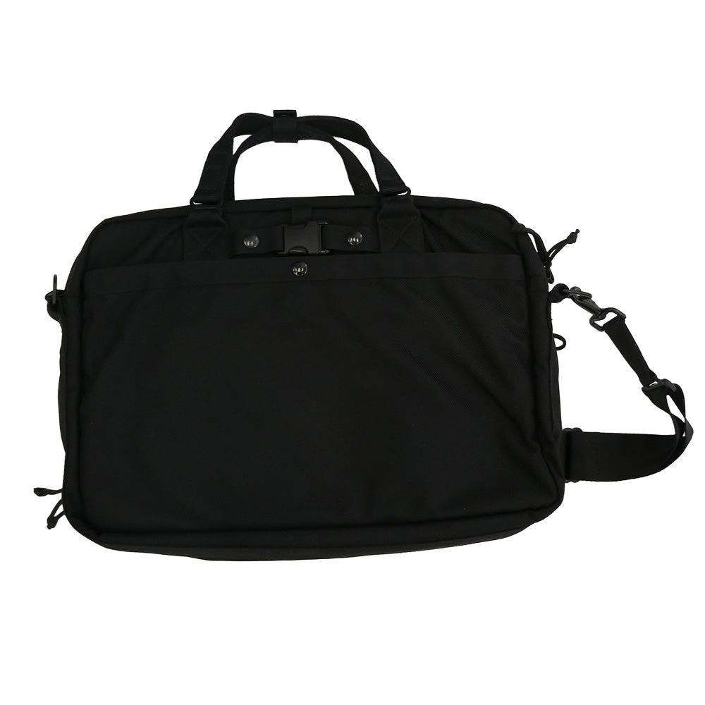 BRIEFING ブリーフィング 2WAY ビジネス トラベル ショルダー ブリーフケース バッグ ブラック系【中古】