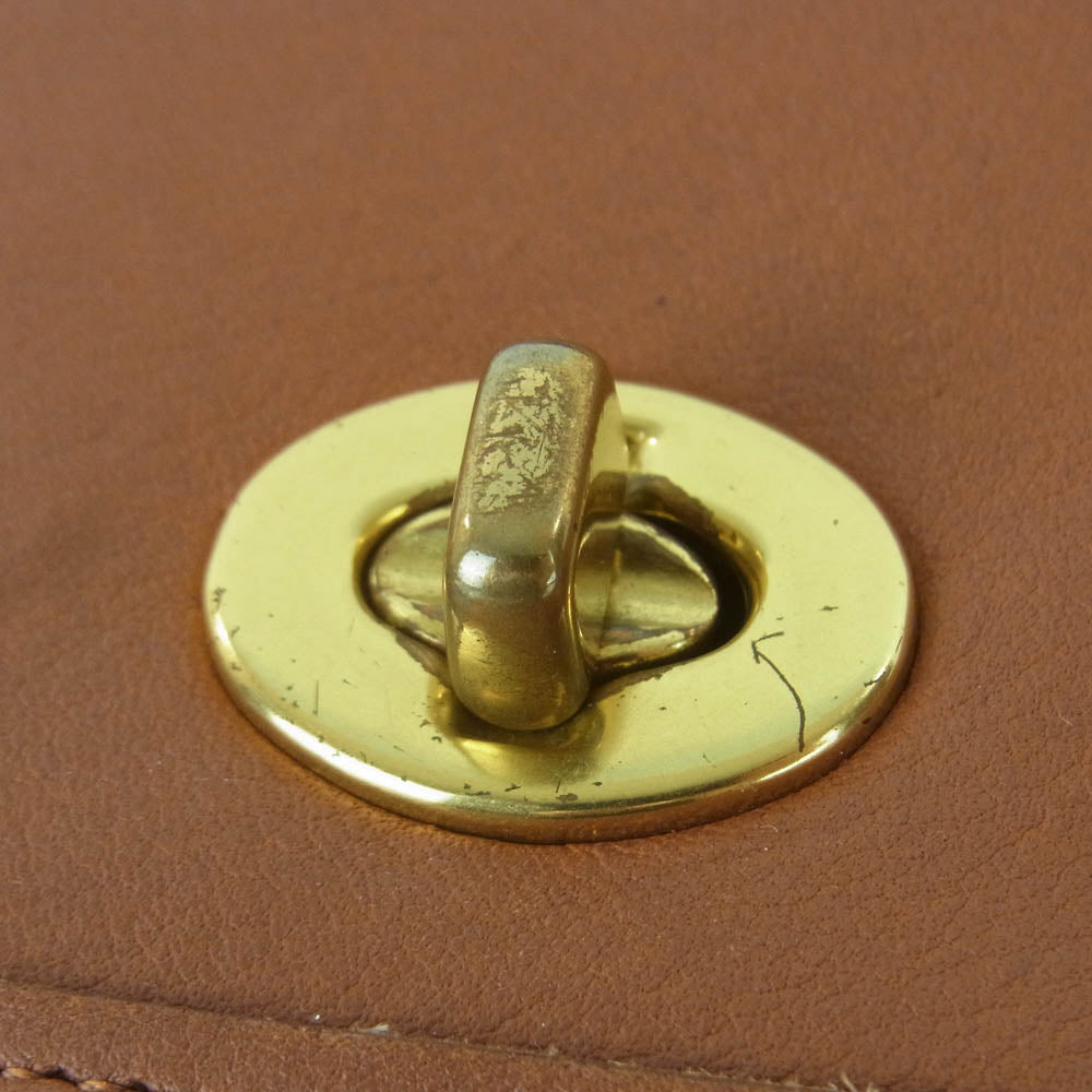 COACH コーチ K5C-9870 オールドコーチ レザー ショルダー バッグ ブラウン系【中古】