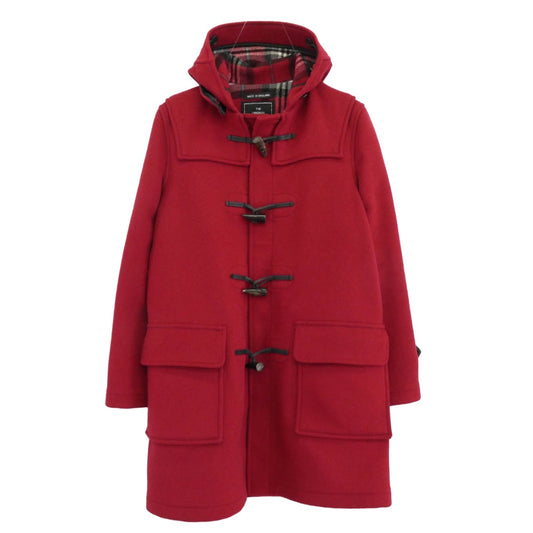Gloverall グローバーオール 英国製 ウール ダッフル コート レッド系 M【中古】