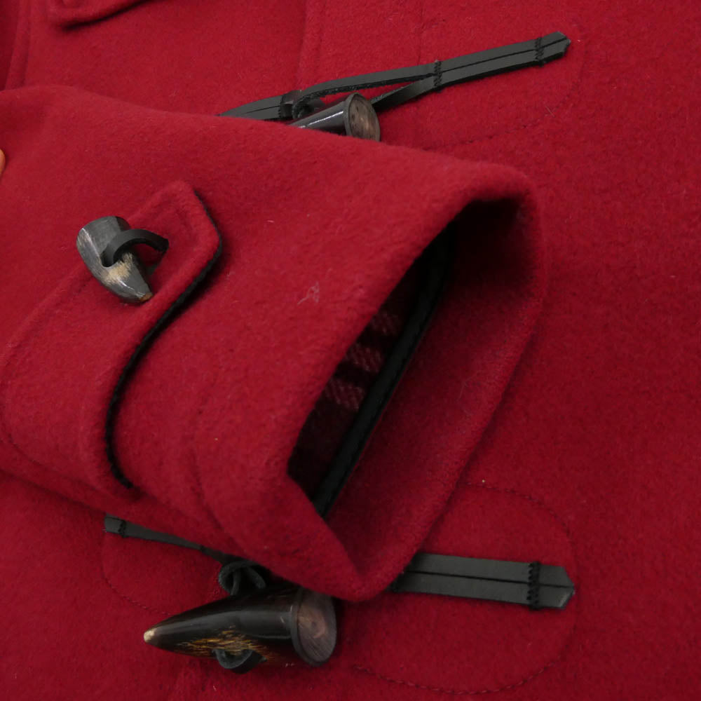 Gloverall グローバーオール 英国製 ウール ダッフル コート レッド系 M【中古】