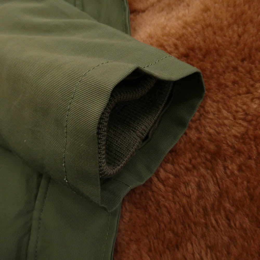 MAISON MARGIELA メゾンマルジェラ 4ライン 12AW ムートンライナーベスト付き 3WAY モッズ コート カーキ系 サイズ表記なし【中古】