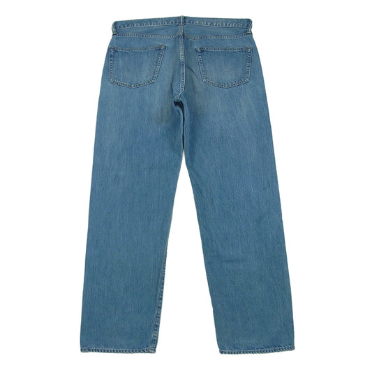 A.PRESSE アプレッセ 23AAP-04-08H Bleach Washed Denim Pants E ブリーチ ウォッシュド デニム パンツ インディゴブルー系 36 / 30【中古】