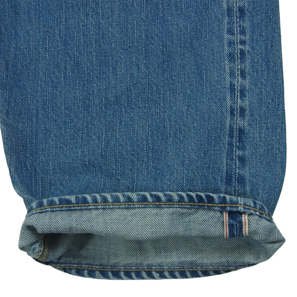 A.PRESSE アプレッセ 23AAP-04-08H Bleach Washed Denim Pants E ブリーチ ウォッシュド デニム パンツ インディゴブルー系 36 / 30【中古】