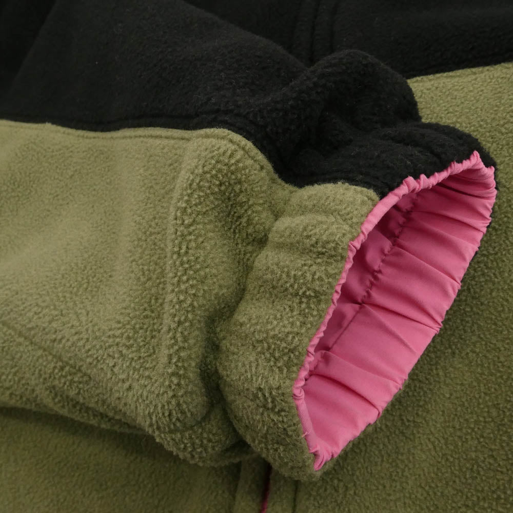 Supreme シュプリーム 22SS GORE-TEX Reversible Polartec Lined Jacket リバーシブル フリース ジャケット モスグリーン系 ブラック系 ピンク XL【中古】