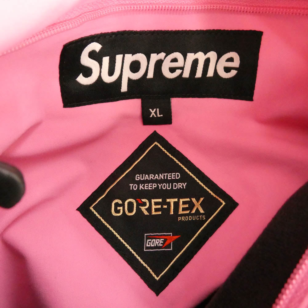 Supreme シュプリーム 22SS GORE-TEX Reversible Polartec Lined Jacket リバーシブル フリース ジャケット モスグリーン系 ブラック系 ピンク XL【中古】