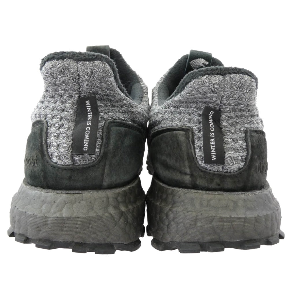 adidas アディダス EE3706 x Game of Thrones ULTRABOOST HOUSE STARK ゲームオブスローンズ ウルトラブースト スターク家 ランニング シューズ グレー系 27.5cm【中古】