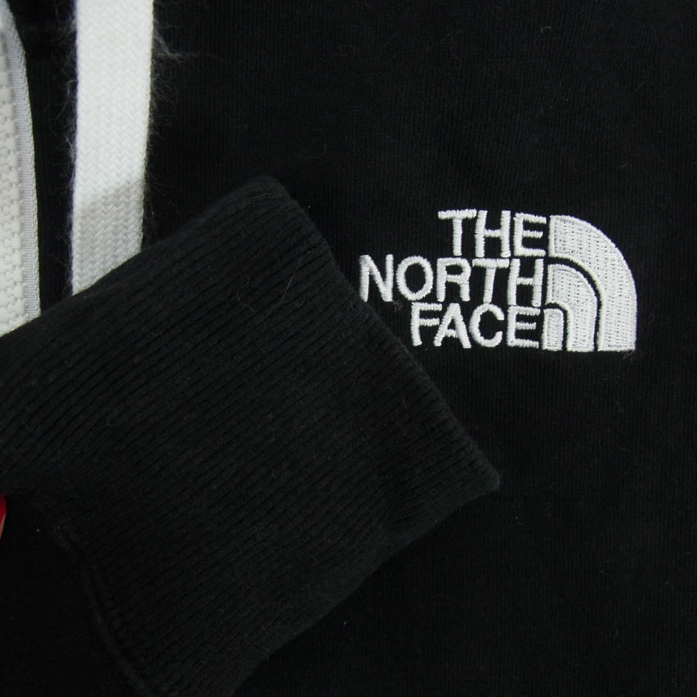 THE NORTH FACE ノースフェイス NT11930 Rearview FullZip Hoodie リアビュー フルジップ フーディ パーカー ブラック系 M【中古】