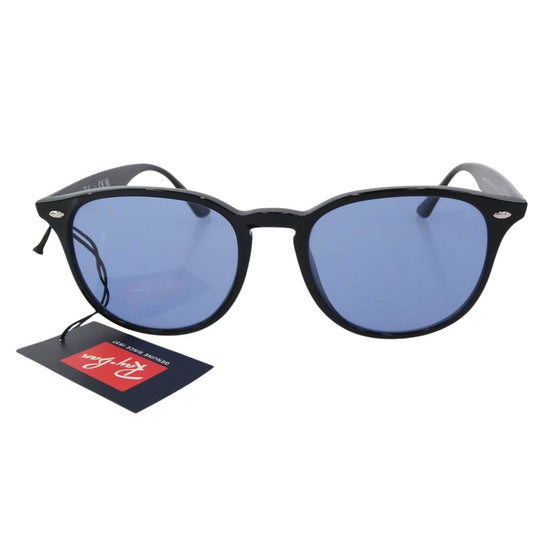 Ray-Ban レイバン ORB4259F イタリア製 カラーレンズ サングラス アイウェア 眼鏡 フレーム：ブラック系　レンズ：ブルー系 53□20 150【美品】【中古】