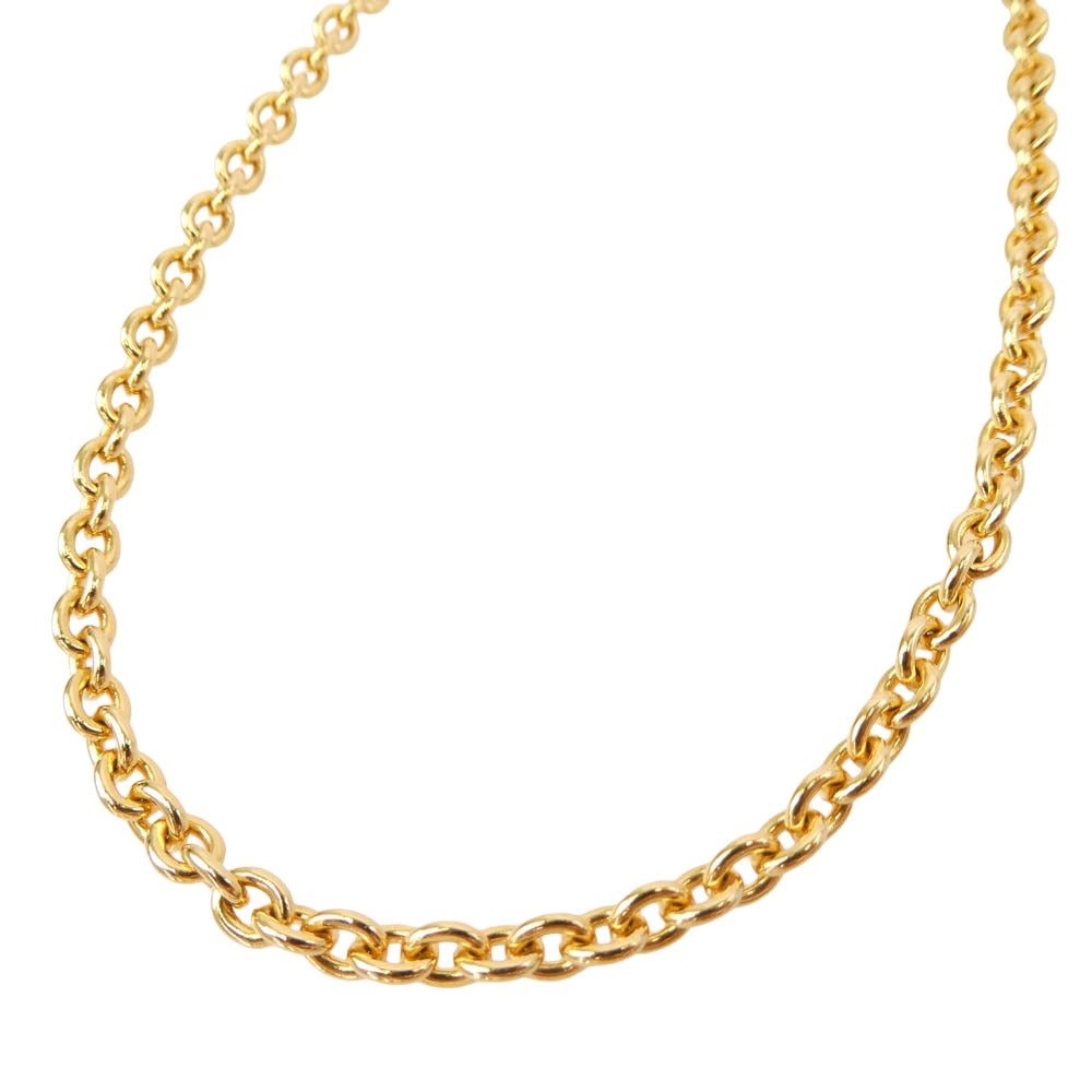TOM WOOD トムウッド 101426-17 Ada Chain Slim Gold 17inch 43cm エイダ チェーン 17cm スリム ネックレス 18Kゴールドプレーティング スターリング シルバー 925 SILVER ゴールド系【中古】