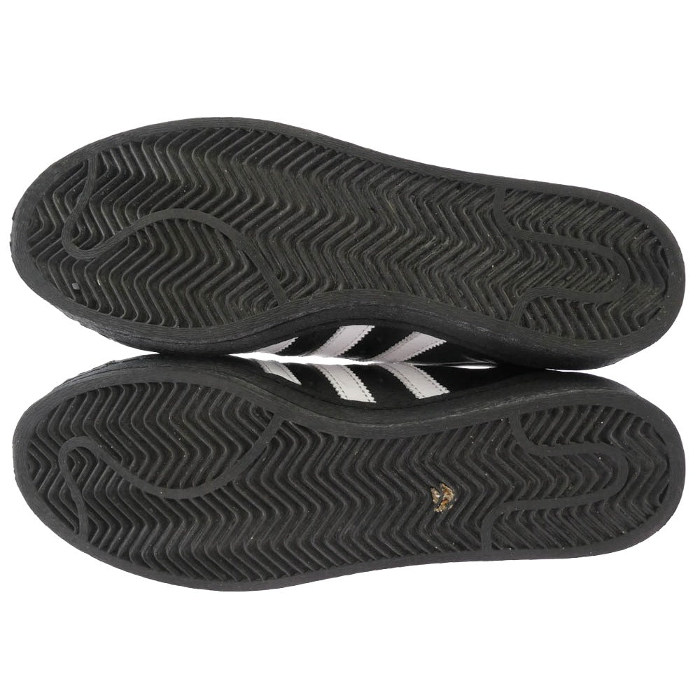 adidas アディダス JI2026 SUPERSTAR 82 スーパースター 82 ローカット スニーカー ブラック系 27.5cm【中古】