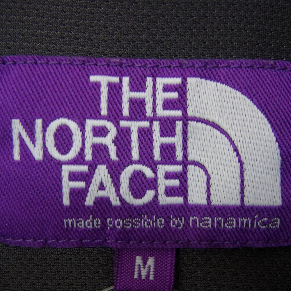 THE NORTH FACE ノースフェイス NT3265N PURPLE LABEL パープル レーベル Flannel Field Work Shirt フランネル フィールド ワーク 長袖シャツ グレー系 M【中古】