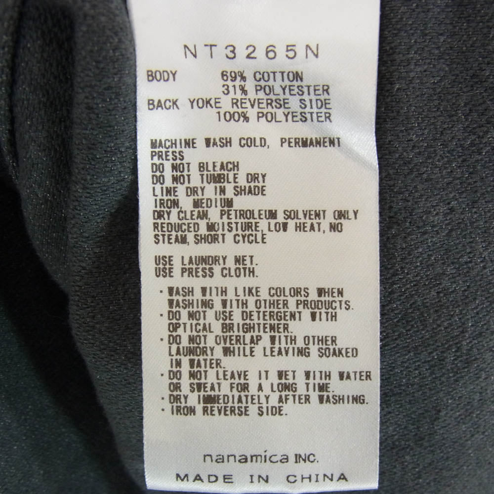 THE NORTH FACE ノースフェイス NT3265N PURPLE LABEL パープル レーベル Flannel Field Work Shirt フランネル フィールド ワーク 長袖シャツ グレー系 M【中古】