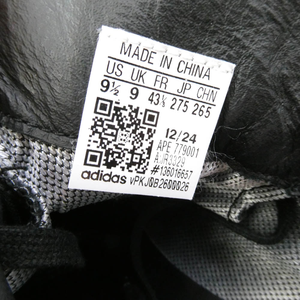 adidas アディダス JR3329 Stan Smith GORE-TEX スタン スミス ゴアテックス ローカット スニーカー ブラック系 27.5cm【中古】