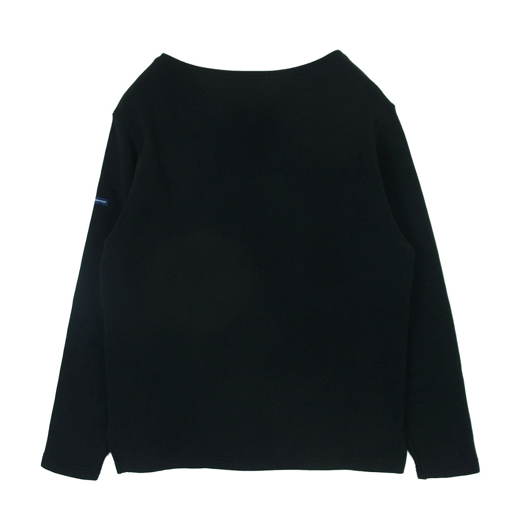 LOOPWHEELER ループウィラー BEAMS PLUS 別注 ビームス Sweat Boat Neck ボートネック スウェット トレーナー ブラック系 L【中古】