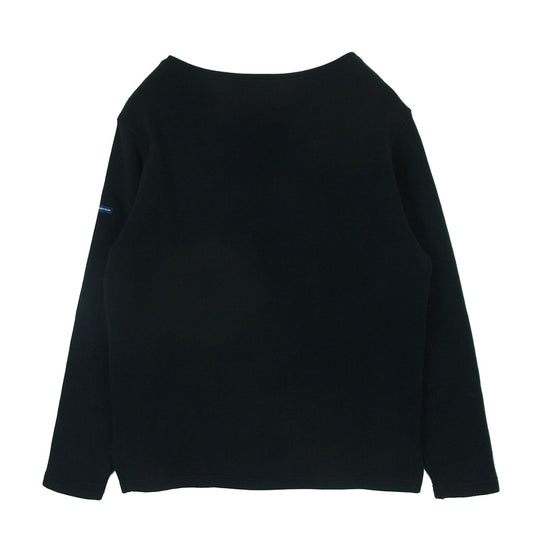 LOOPWHEELER ループウィラー BEAMS PLUS 別注 ビームス Sweat Boat Neck ボートネック スウェット トレーナー ブラック系 L【中古】