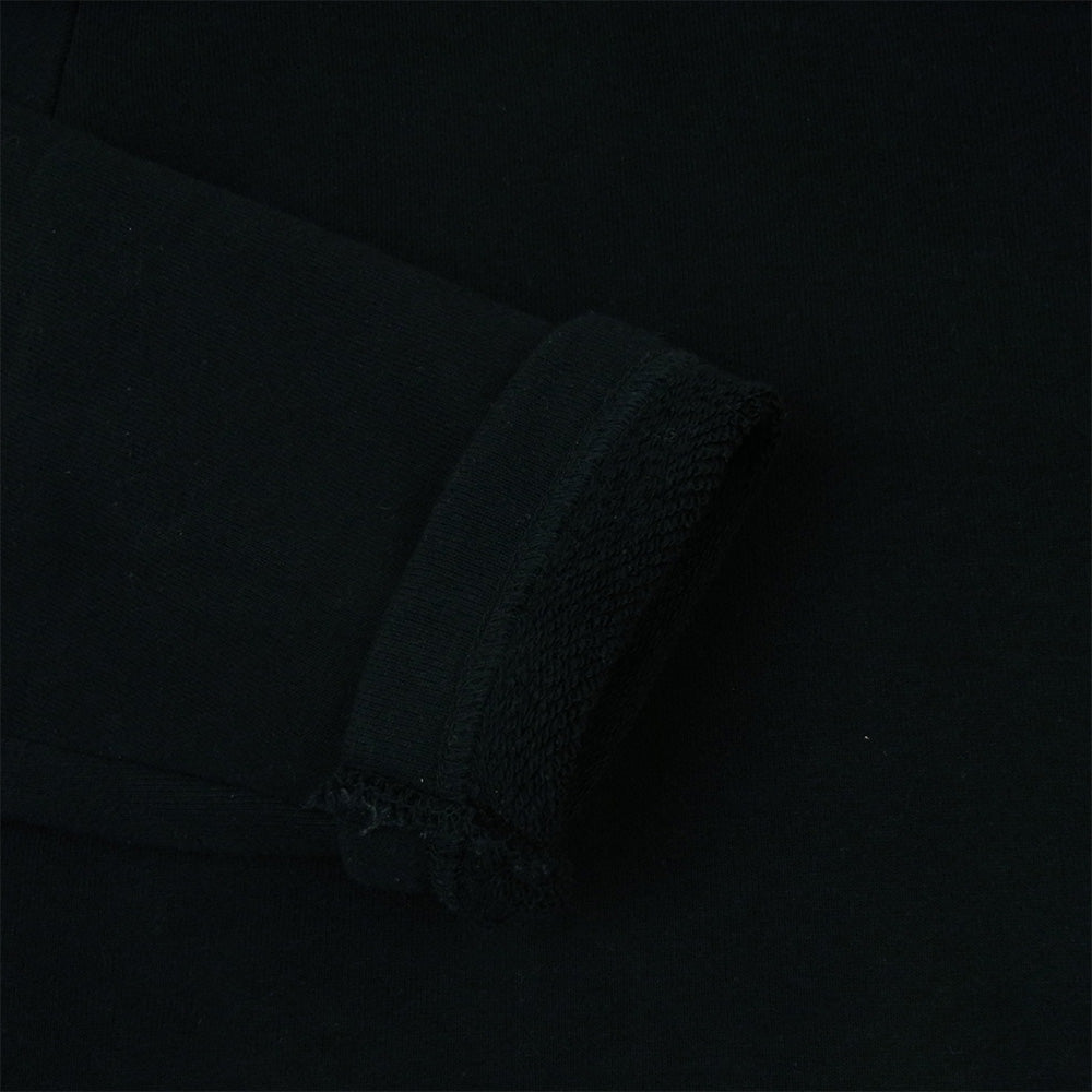 LOOPWHEELER ループウィラー BEAMS PLUS 別注 ビームス Sweat Boat Neck ボートネック スウェット トレーナー ブラック系 L【中古】