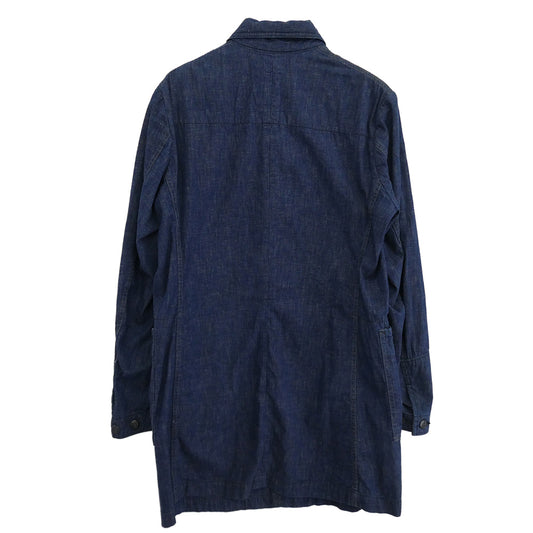 OMNIGOD オムニゴッド デニム カバーオール ジャケット インディゴブルー系 2【中古】